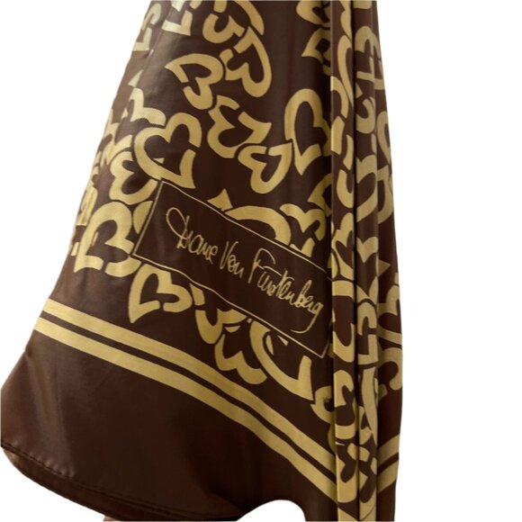 Vintage Diane Von Furstenberg Heart Print Umbrella - Picture 3 of 7